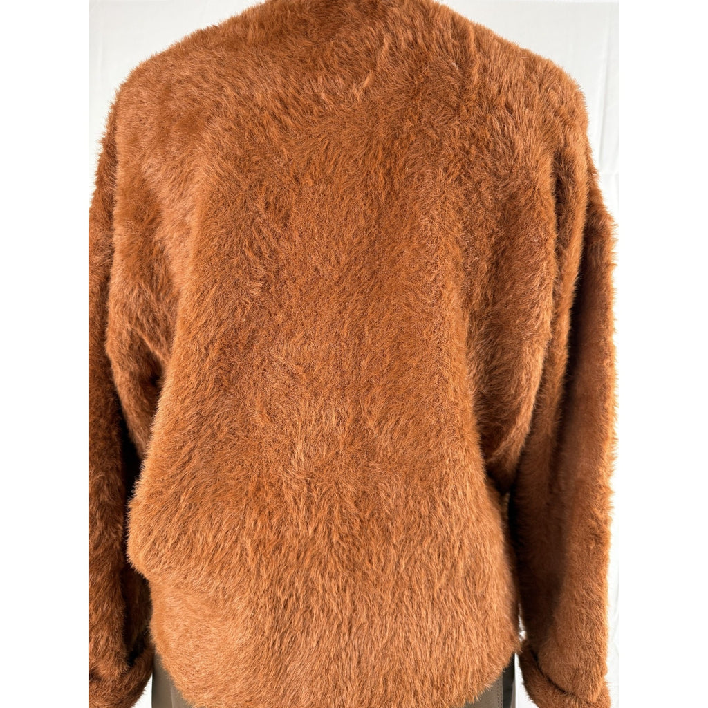 ANTHROPOLOGIE 4SI3NNA Graphic Eyelash Sweater