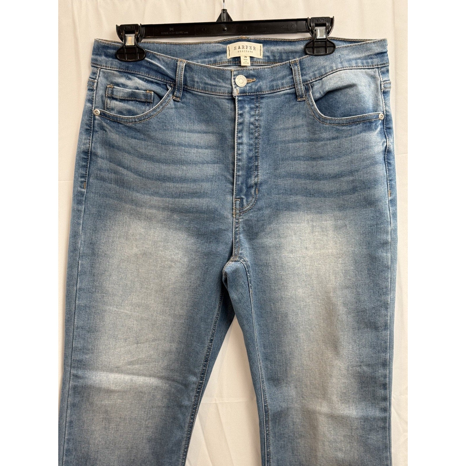 Womens Harper Heritage High Rise Kick Crop Jeans Size 29