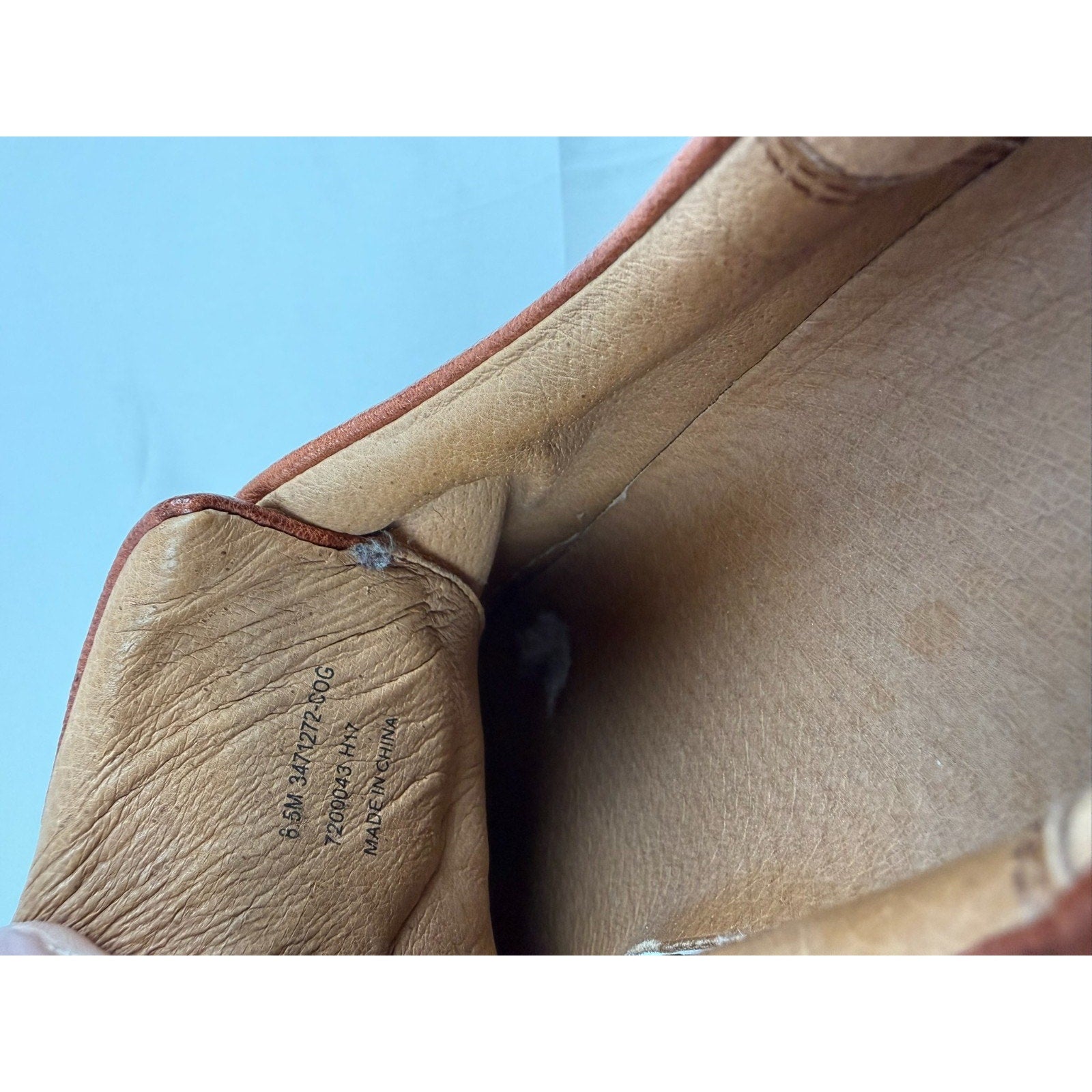 Frye Ivy Low Lace Sneaker in Cognac Women’s 6.5