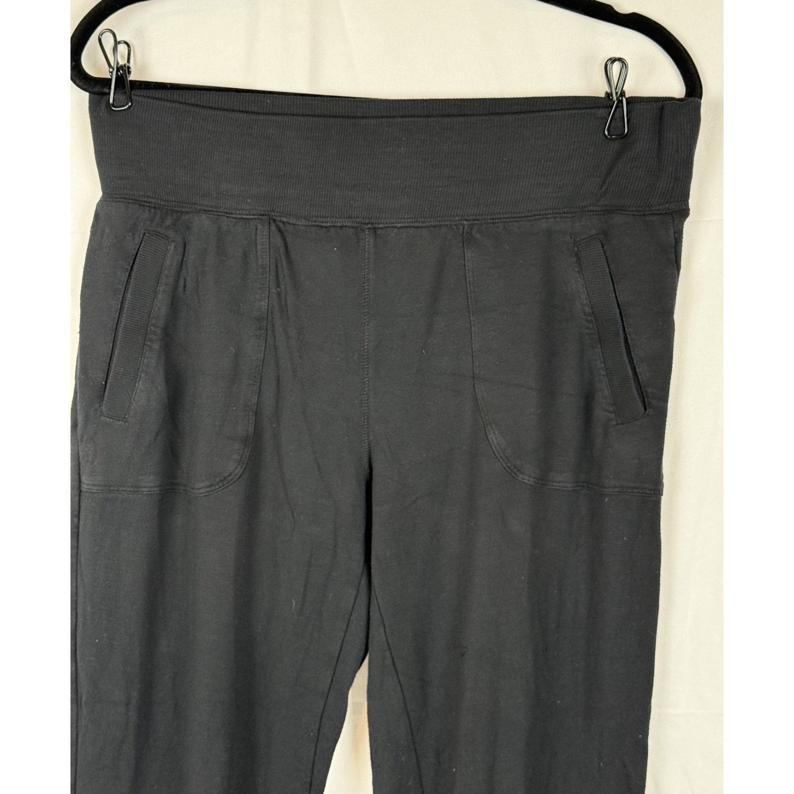 Athleta Venice Jogger Black Pant Size M