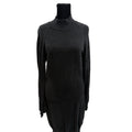 EXLURA Black Knit Sweater Dress Size M Women's