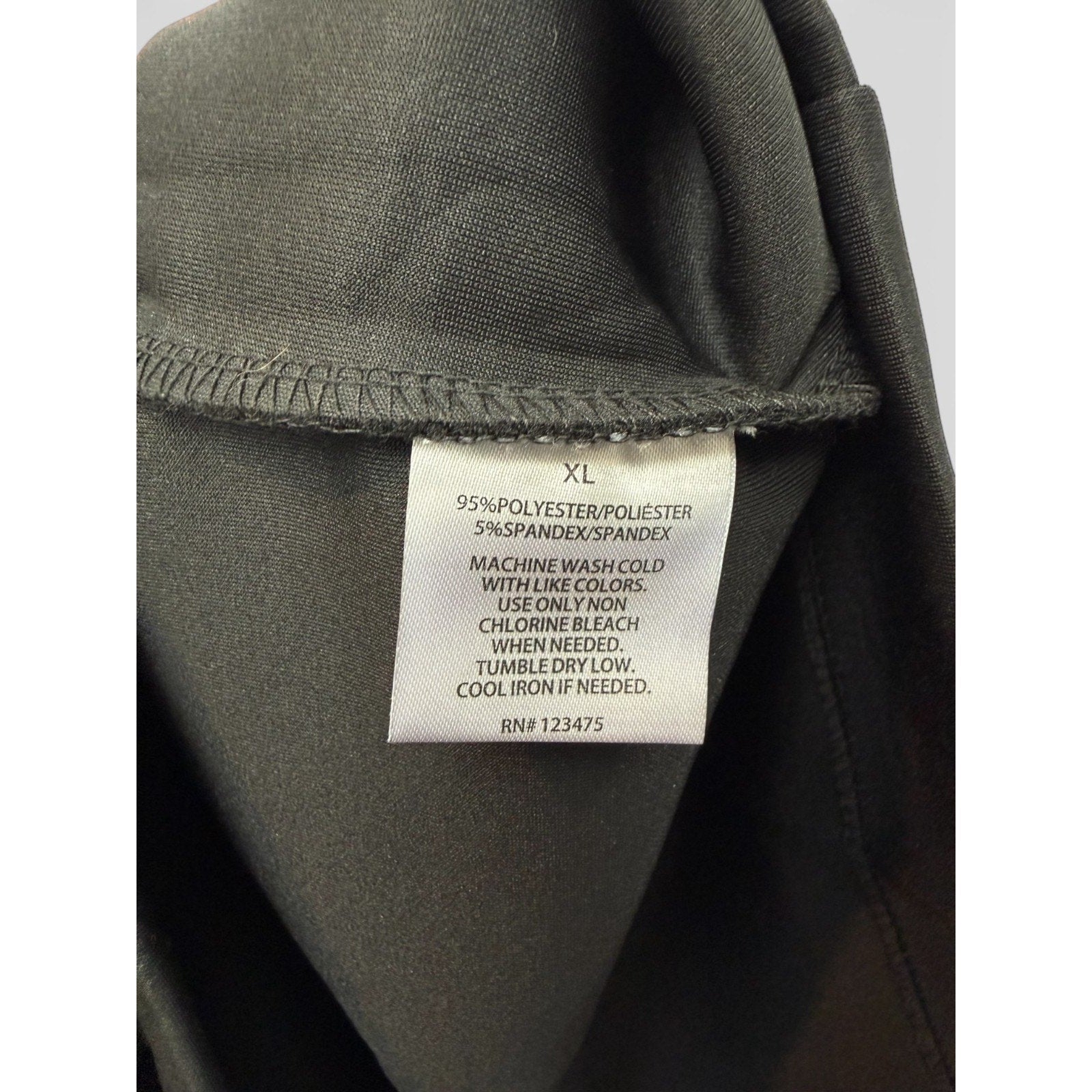 Textile Elizabeth James Black Long Sleeve Dress XL