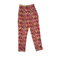 Zara Retro Paisley Print High Waisted Tapered Pants size XS