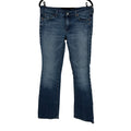 7 FOR ALL MANKIND Boot Cut Low Rise Blue Denim Jeans Women's Size 32