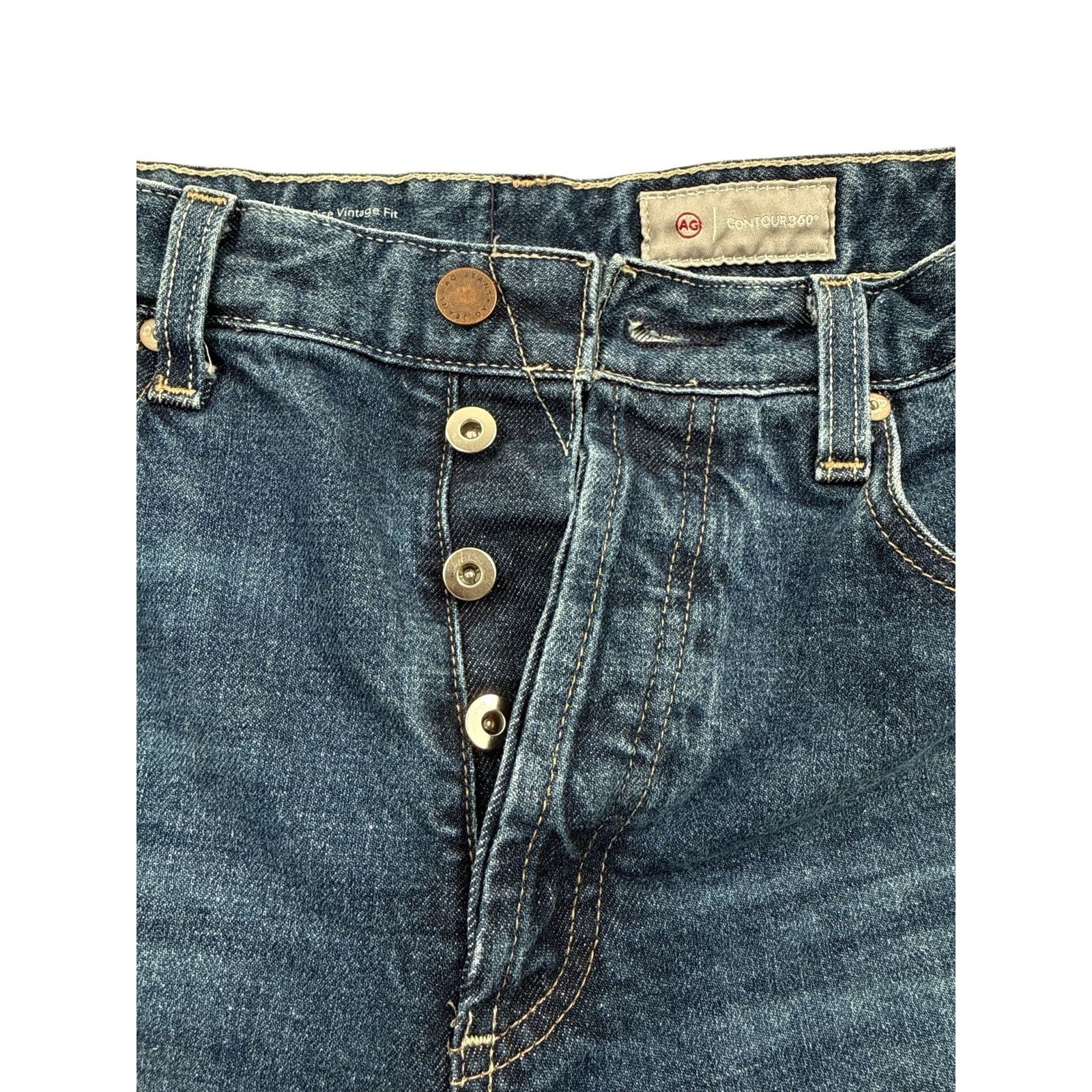 AG Alexxis Straight High-Rise Vintage Fit Jeans size 29