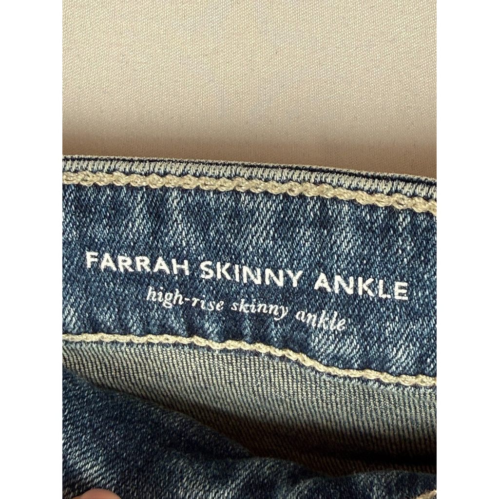 AG Adriano Goldschmied The Farrah Skinny Ankle Jeans Women's Size 28r