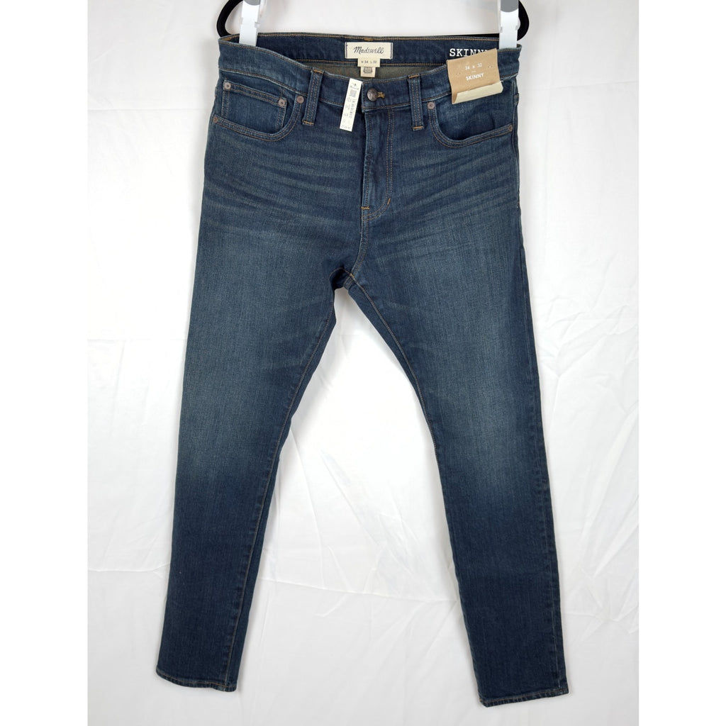 Mens Madewell skinny jeans NWTs 34 x32 NWTs