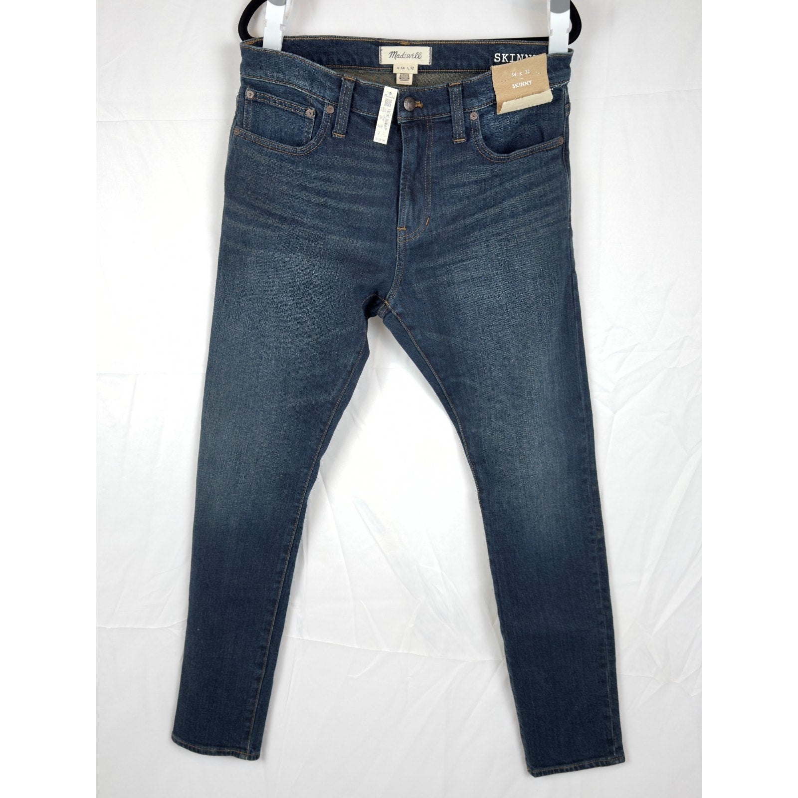 Mens Madewell skinny jeans NWTs 34 x32 NWTs