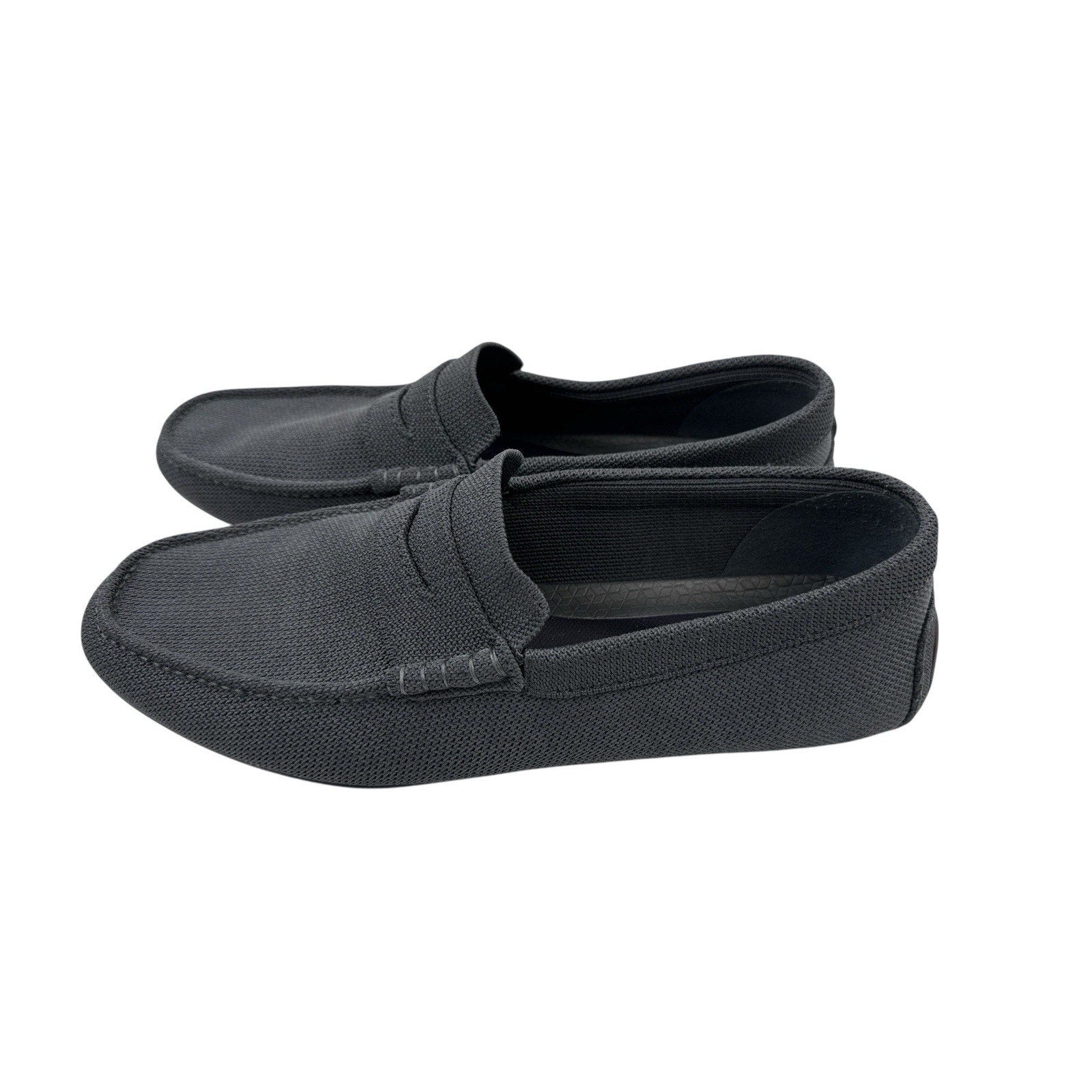 Peter Millar Crown Cruise Driving Loafers Gray Casual Shoe Mens Size 12