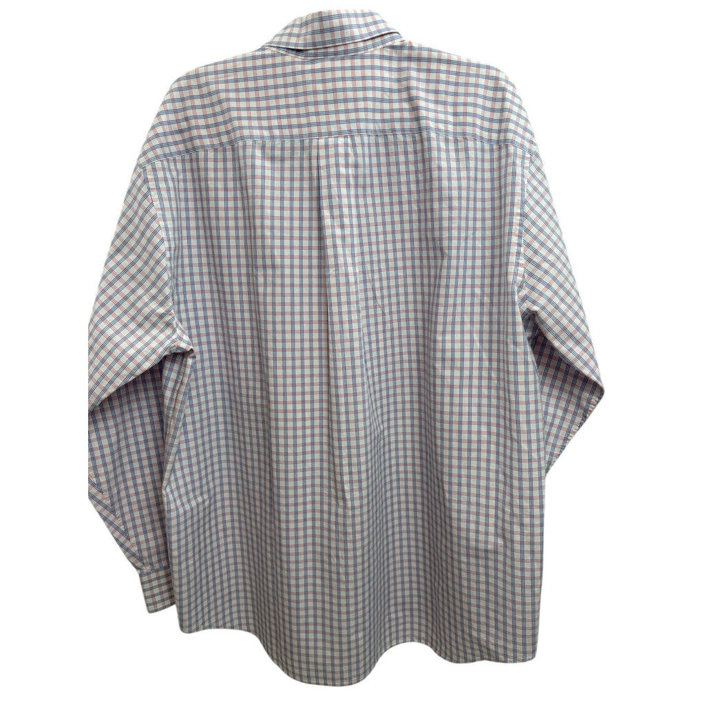 Mens Vineyard Vines Classic Fit Tucker Shirt Pink Blue Plaid XL