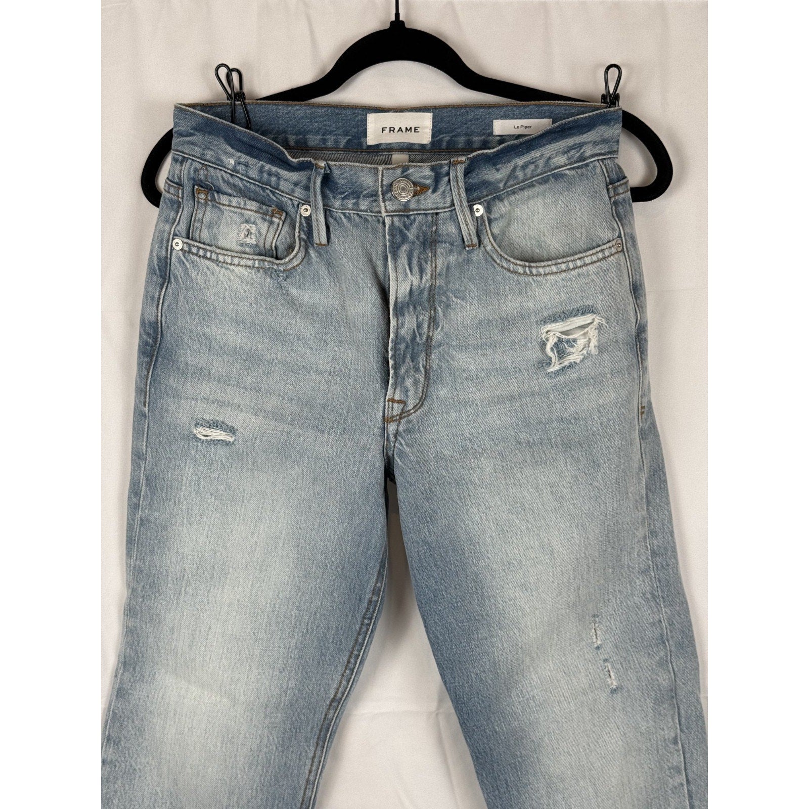 Frame Le Piper Distressed Denim Jeans size 26
