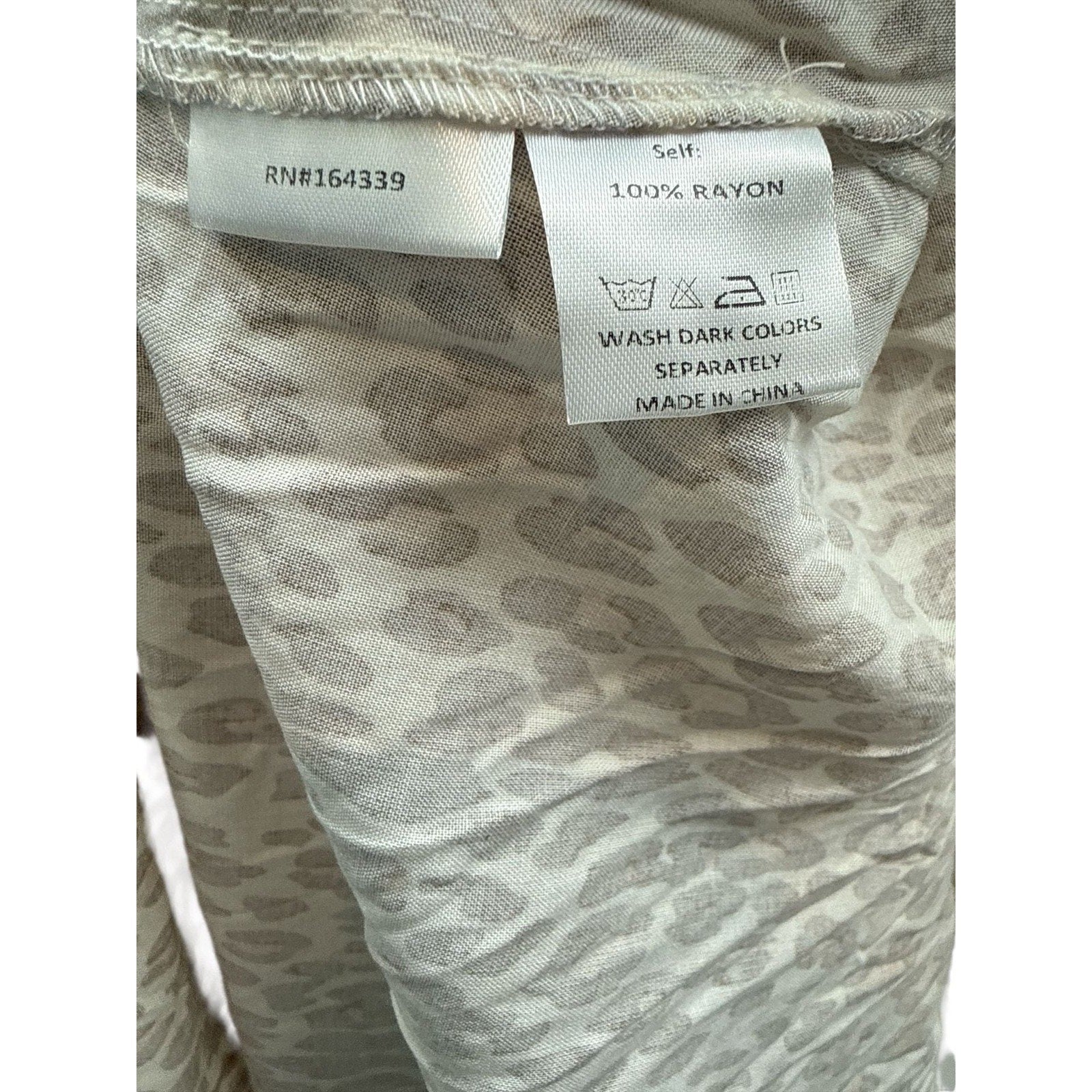 Girl and the Sun Verity Maxi Dress in Muted Leopard NWT size S