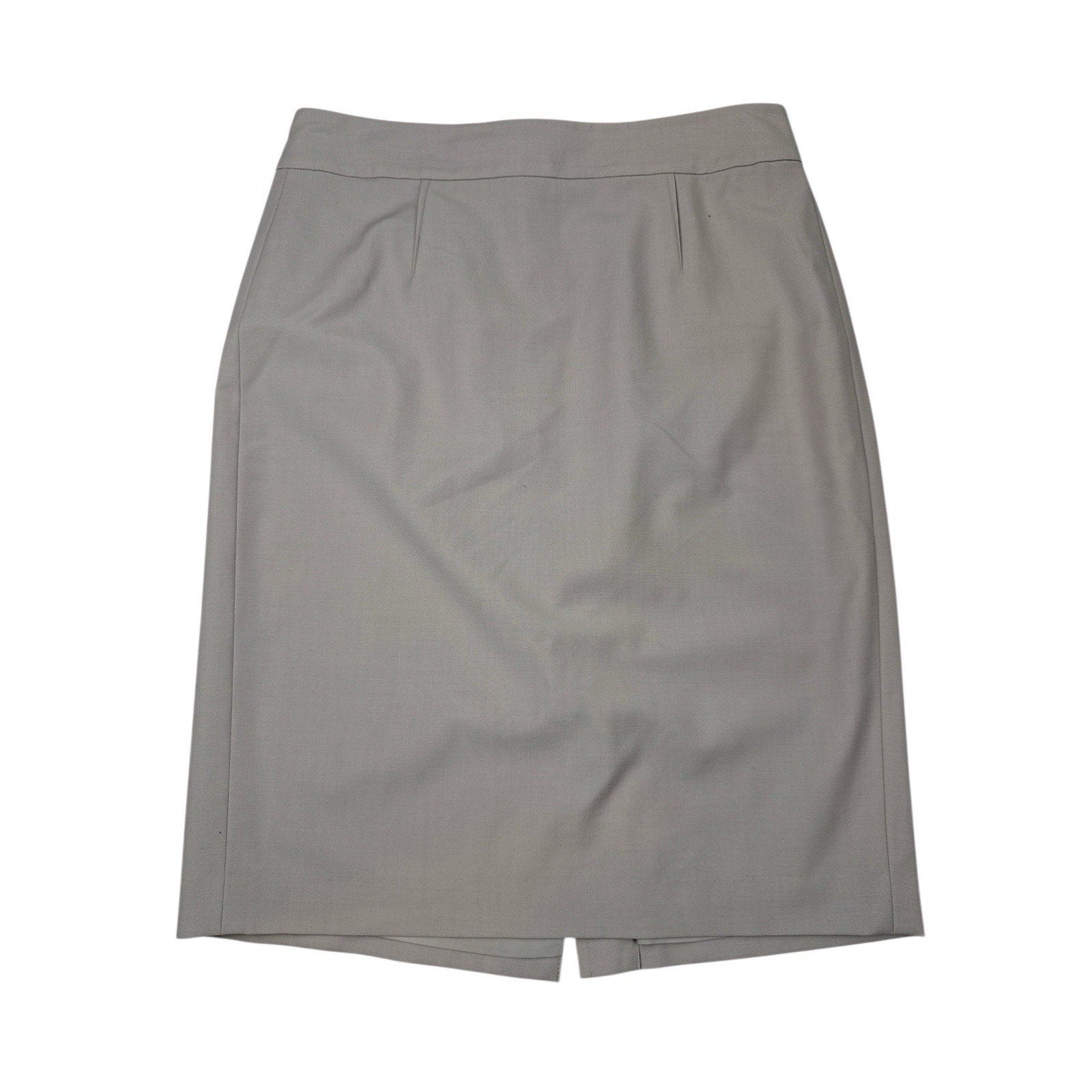 Ann Taylor 2 Piece Outfit Floral Blouse Size L & Gray Skirt Skirt Size 8