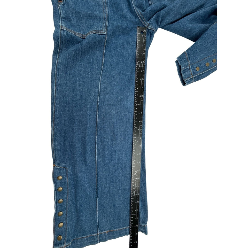 Pilcro and the Letterpress Anthropologie High-Rise Wide Leg Jeans, Size 25