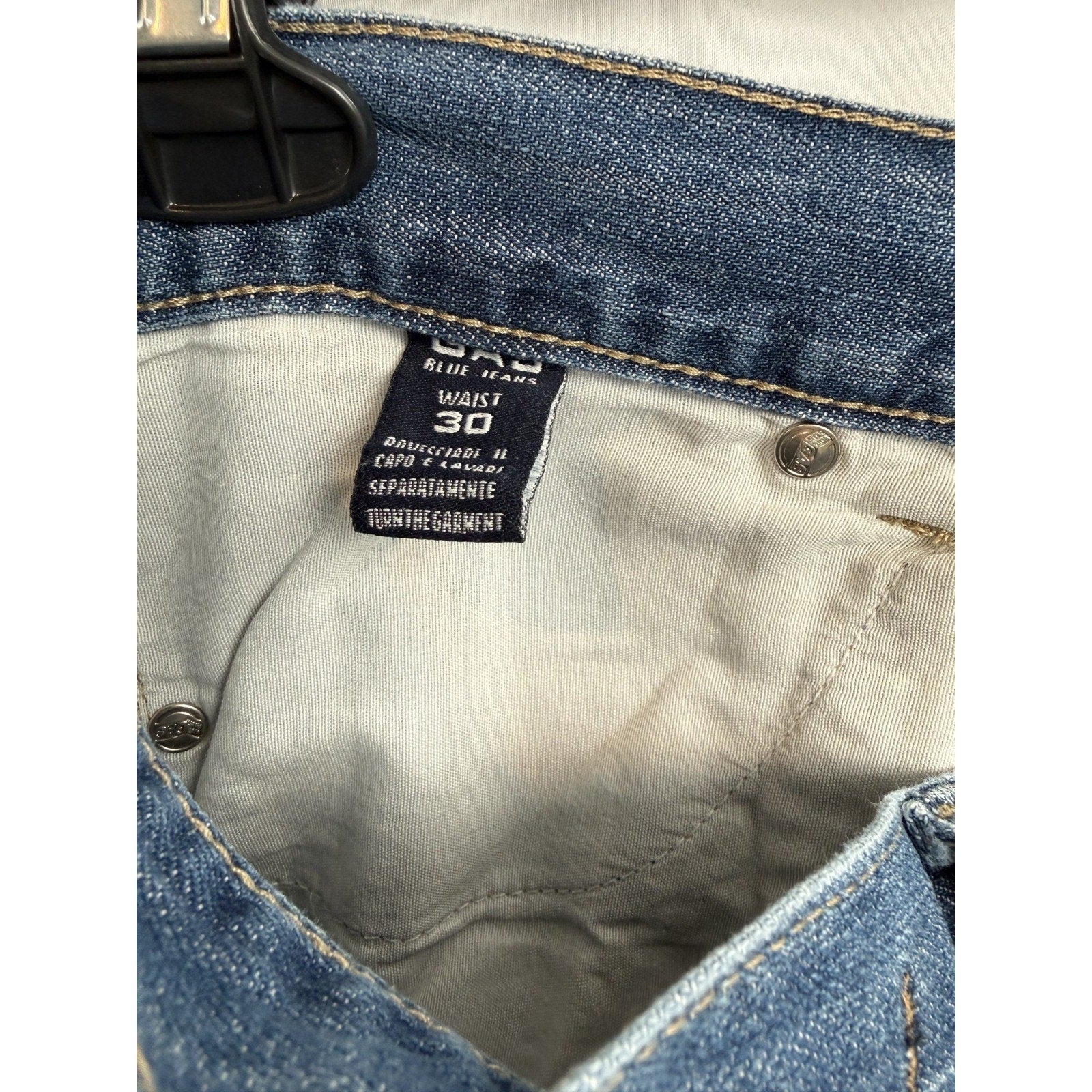 Mens Gas Jeans Size 30 x34