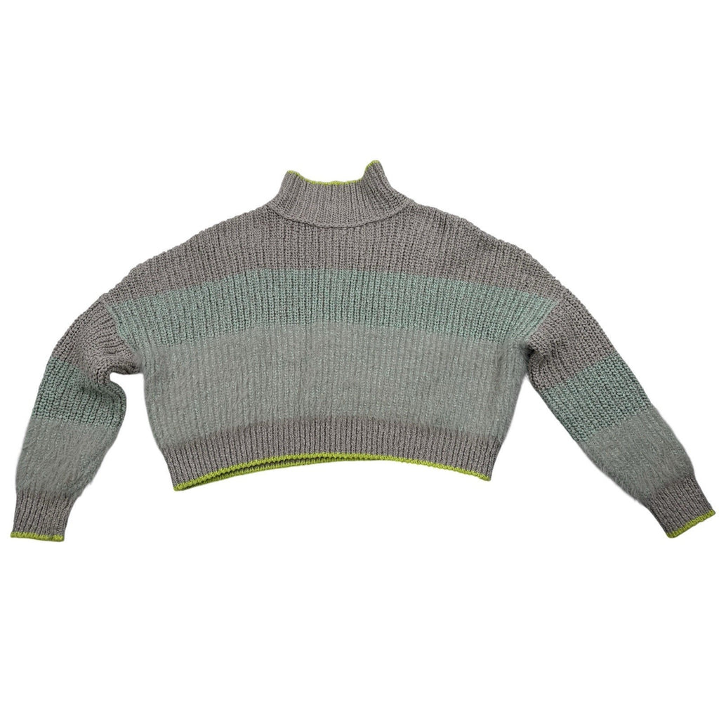 Free People Sunbrite cropped pull over sweater Run River Size S