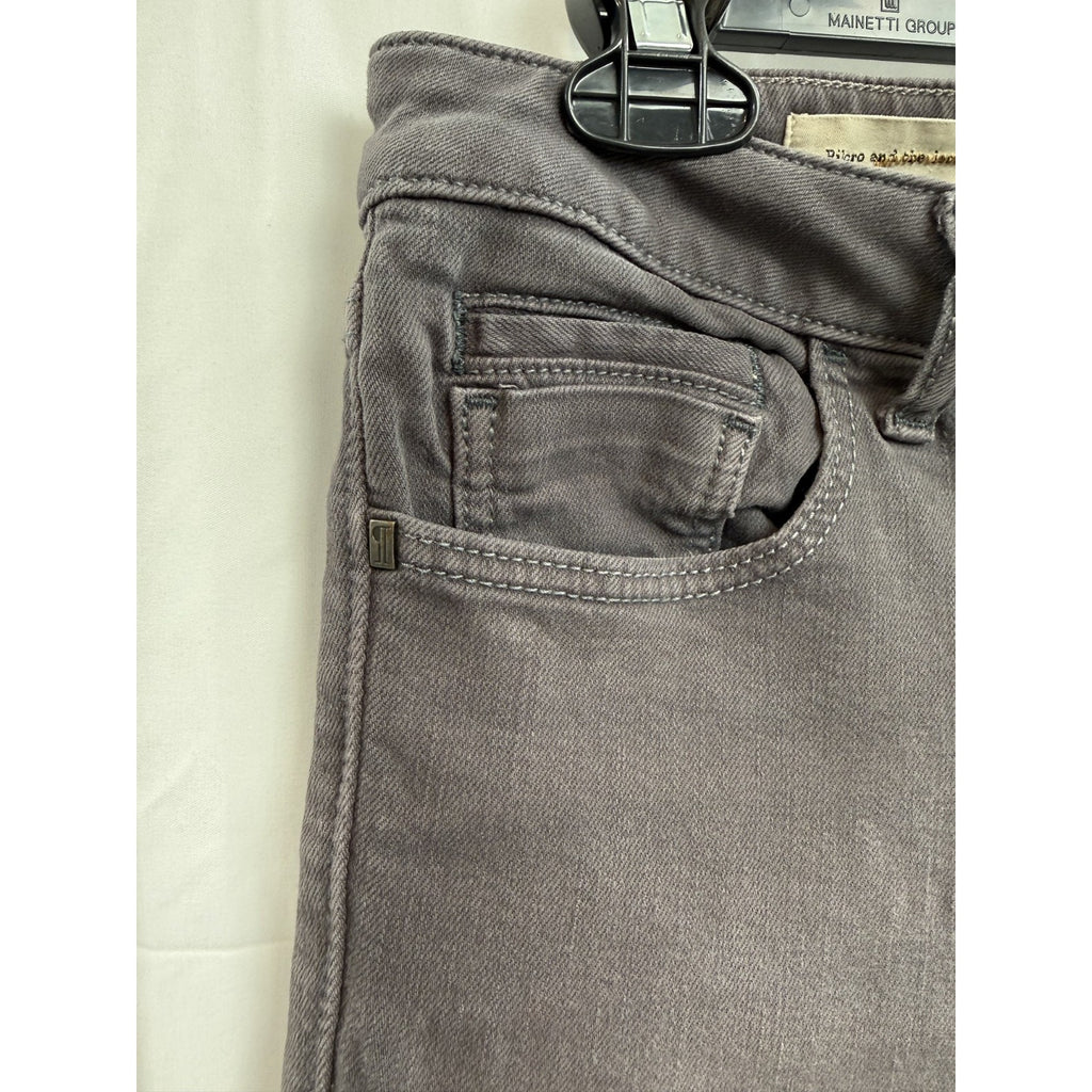 Womens Anthropologie Pilgro Fit SJEJ Gray Jeans Size 27