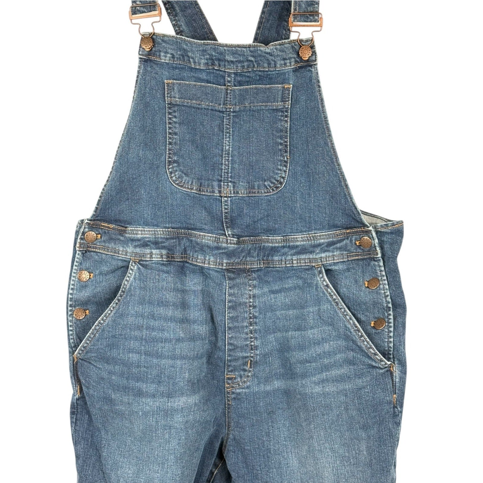 Jcrew Denim Overalls. Size XL