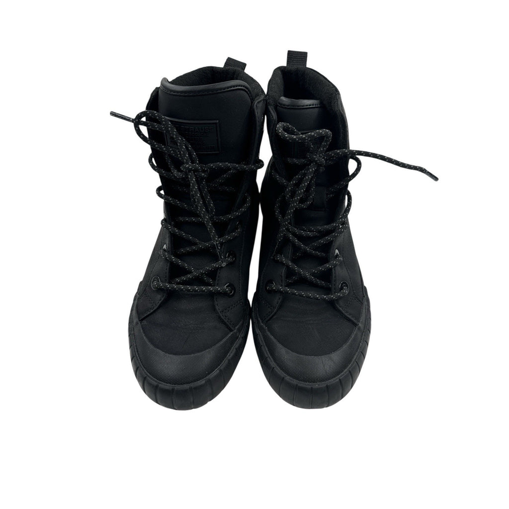 Levi's Strauss Men's La Paz 2.0 Lace Up Canvas Casual Boots All Black Size 7