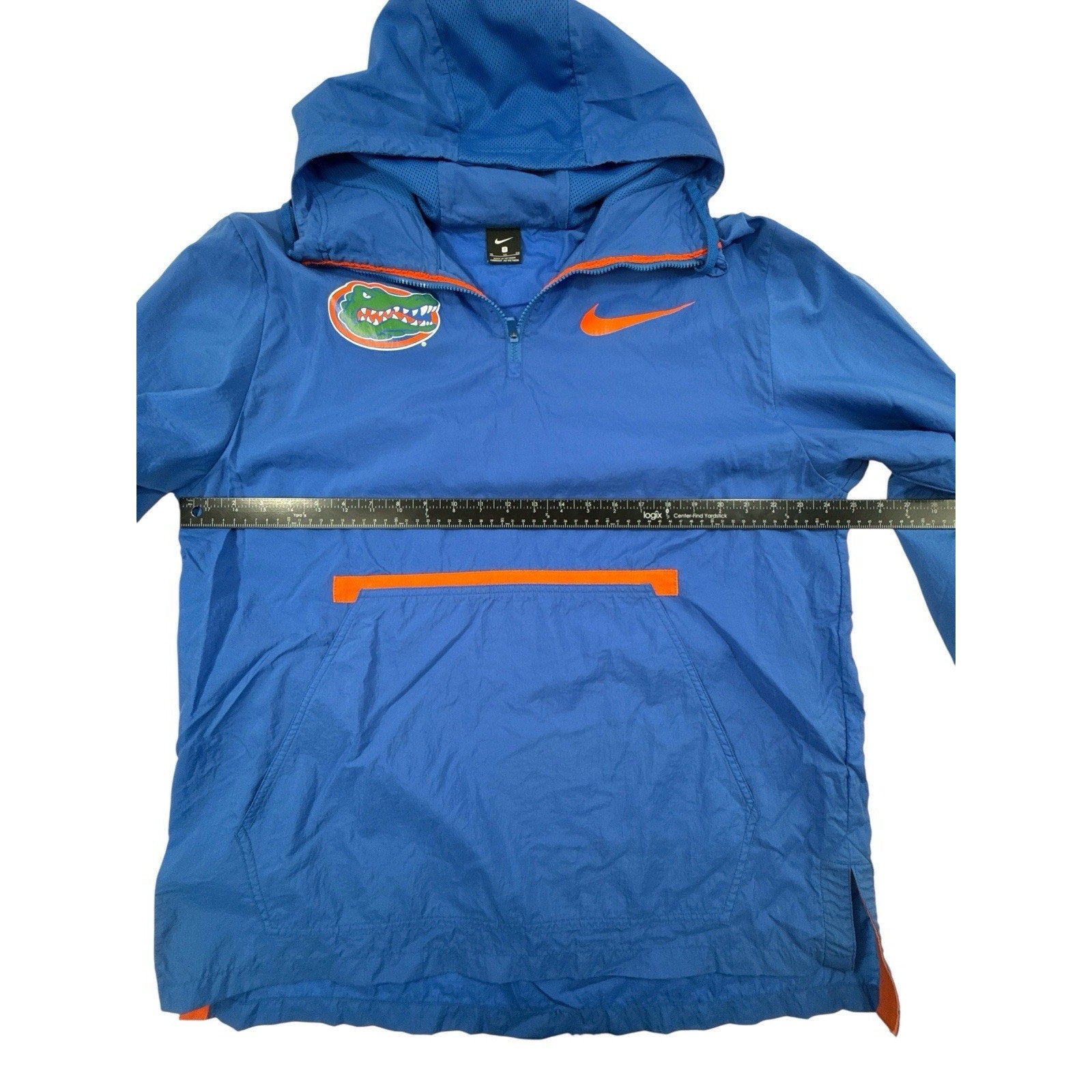 Florida Gators Nike Sideline Coach Pullover windbreaker Quarter Zip XL Blue