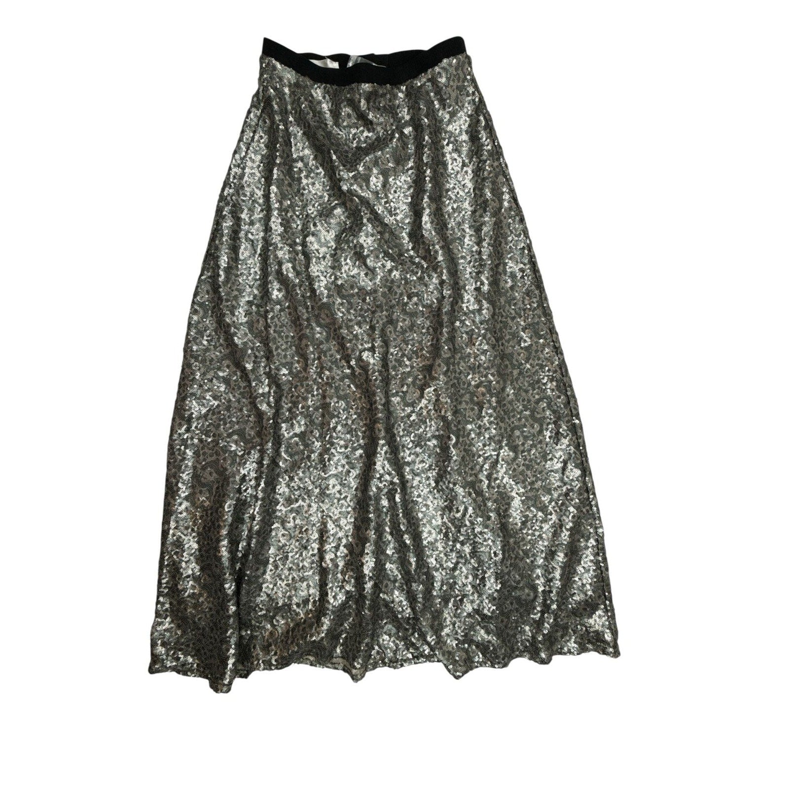 Corey Lynn Calter Anthropologie Sequin Maxi Skirt size 4 Petite