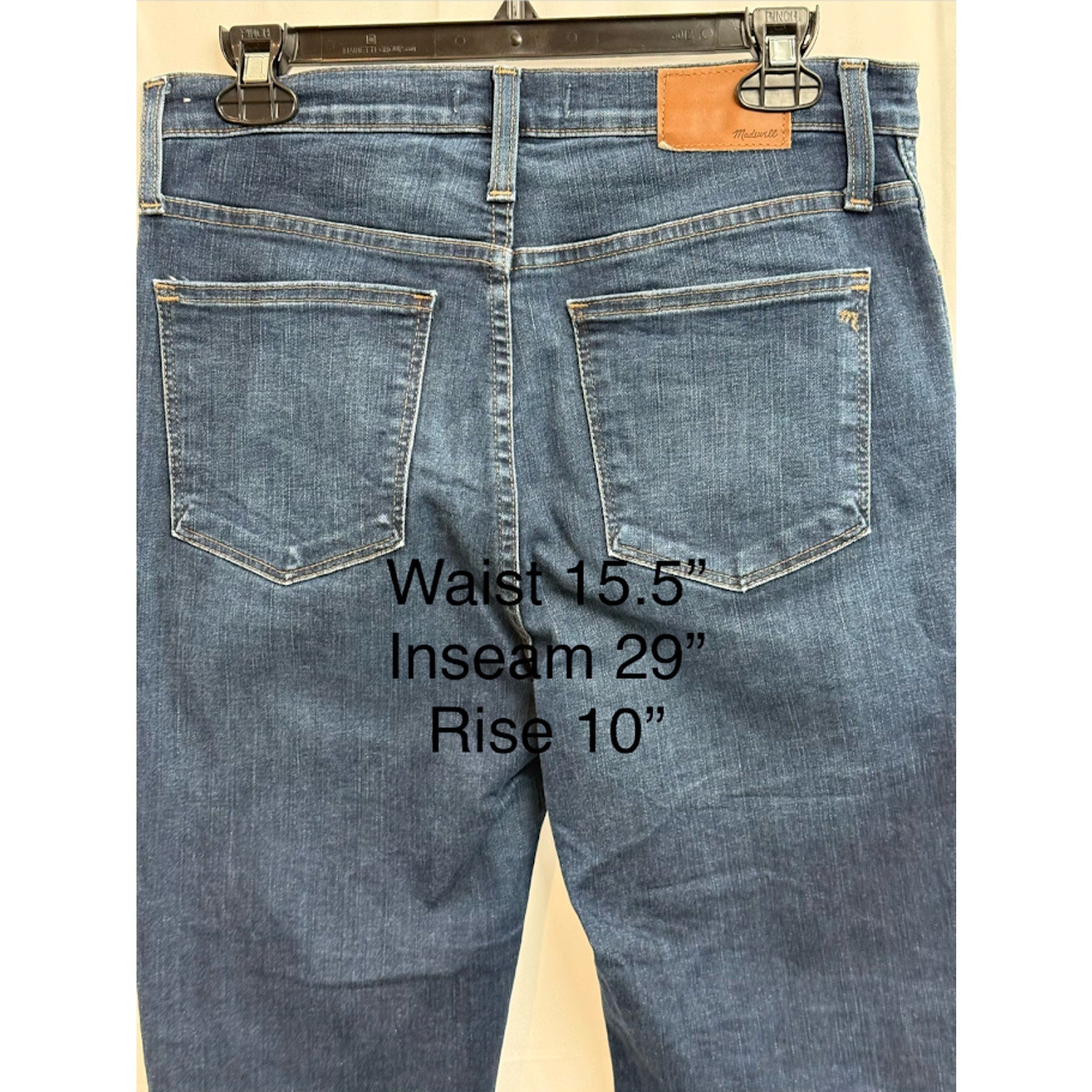Madewell 10" High- Rise Skinny Jeans Size 29