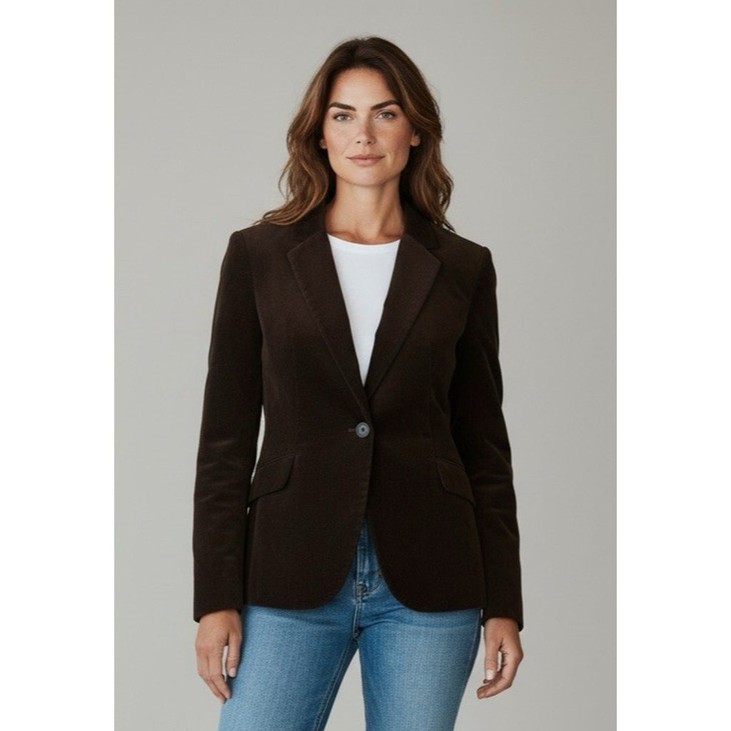 Zara Woman Brown Corduroy Jacket size L