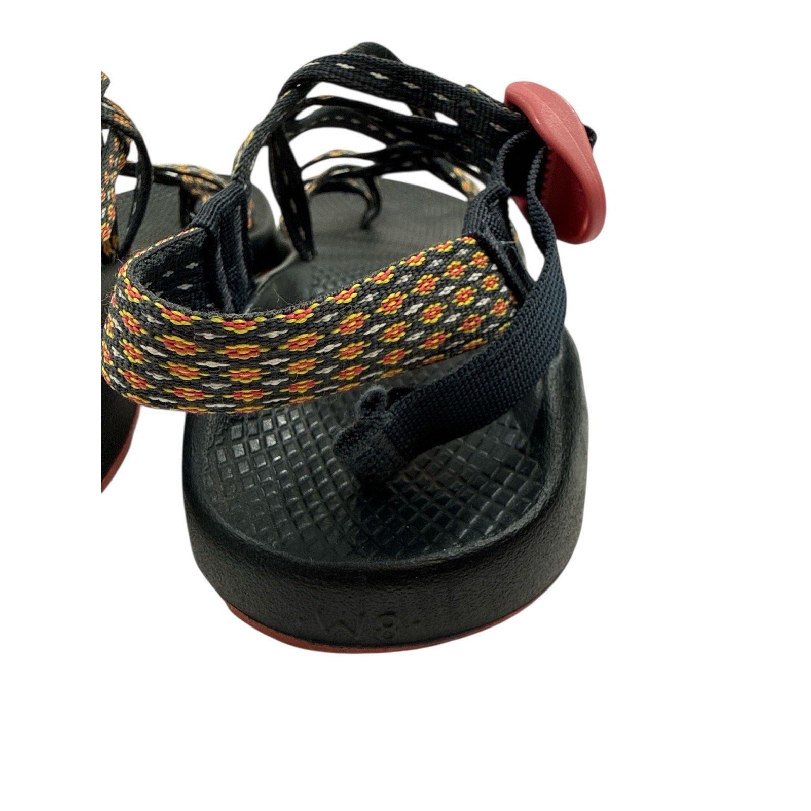 Chaco Women's ZX2 Classic Sandal in Crest Citrus Toe-Loop Hiking Sandals Size 8