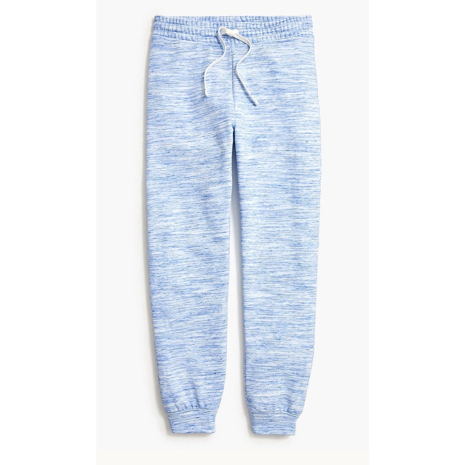 J. Crew Space-dyed Blue Fleece Jogger Pants Size S