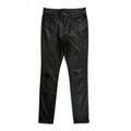 SPANX Faux Leather Like Ankle Skinny Pants in Black, Women's Size XS Petite