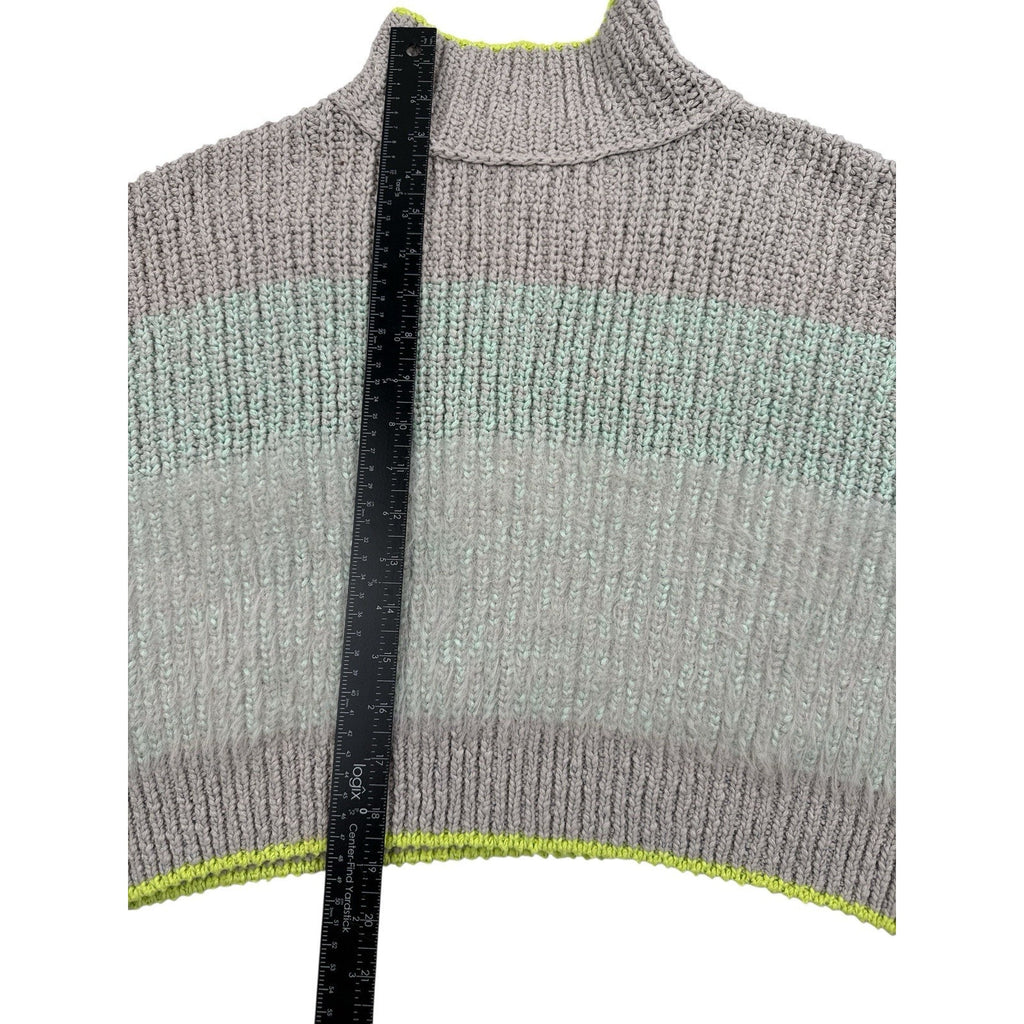 Free People Sunbrite cropped pull over sweater Run River Size S