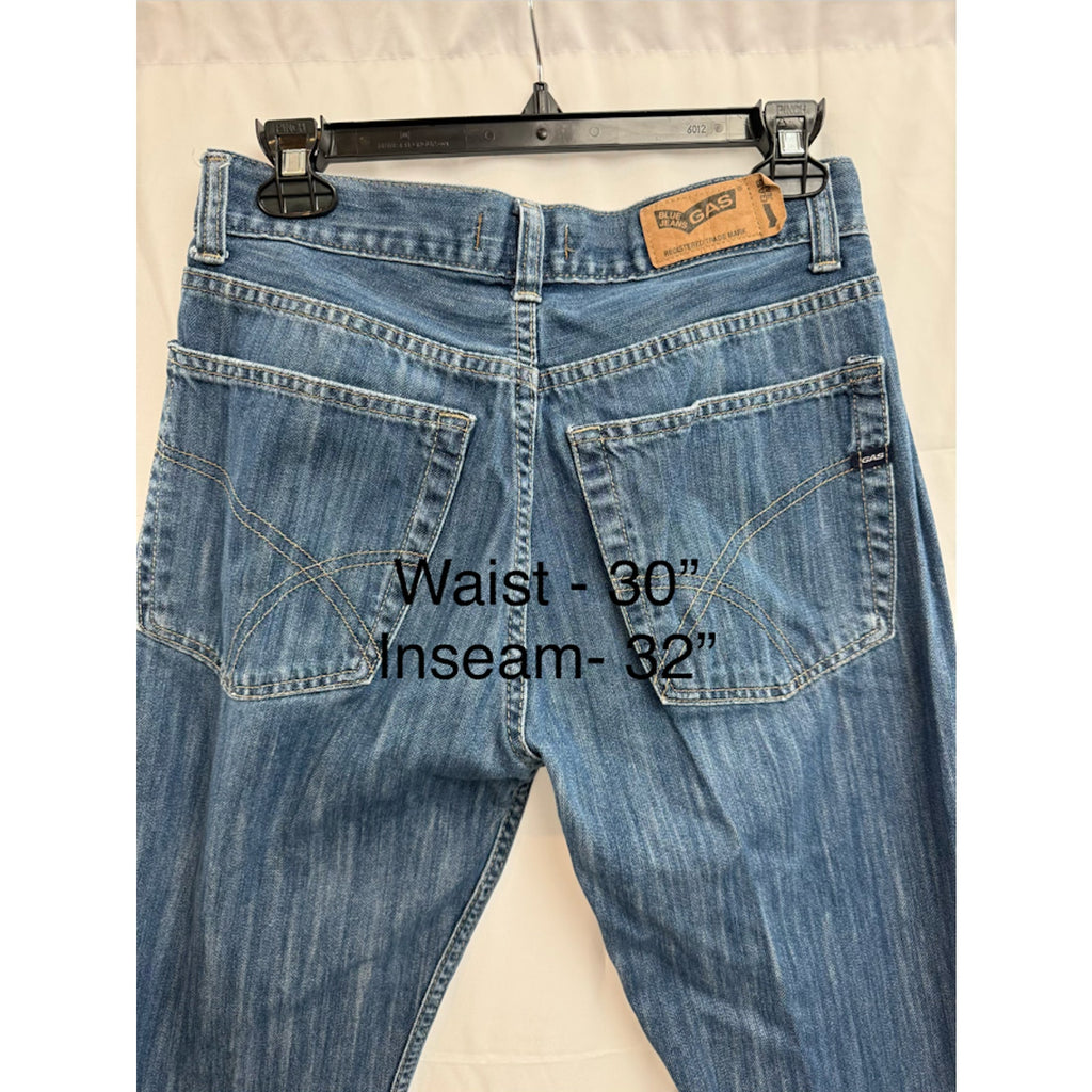 Mens Gas Jeans Size 30 x34