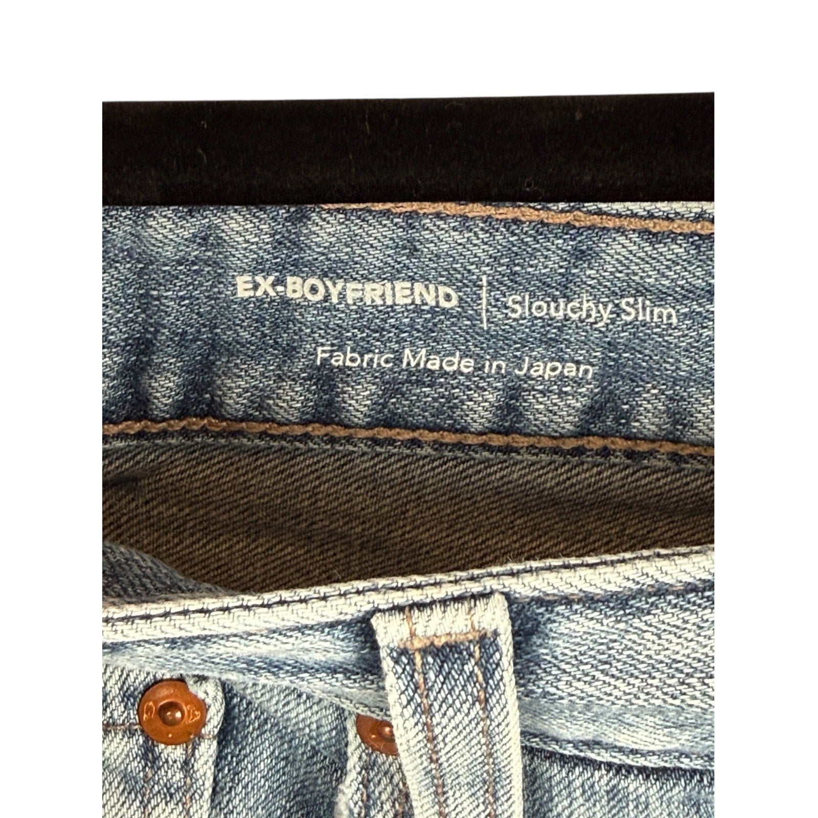 Anthropologie AG Jeans Ex Boyfriend Aries Slouchy Slim Size 30