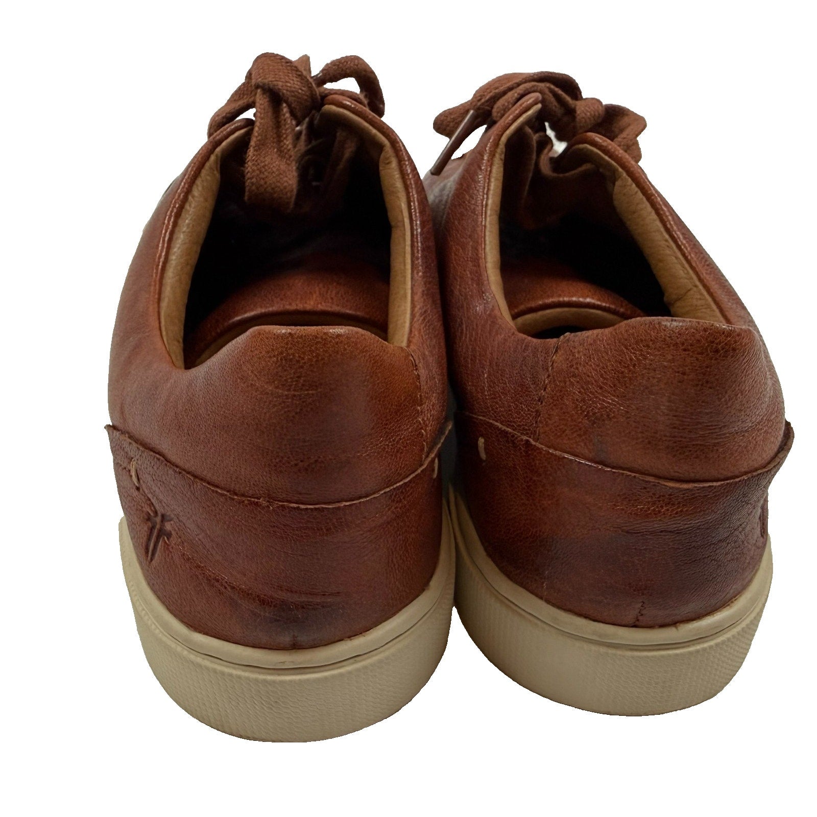 Frye Ivy Low Lace Sneaker in Cognac Women’s 6.5