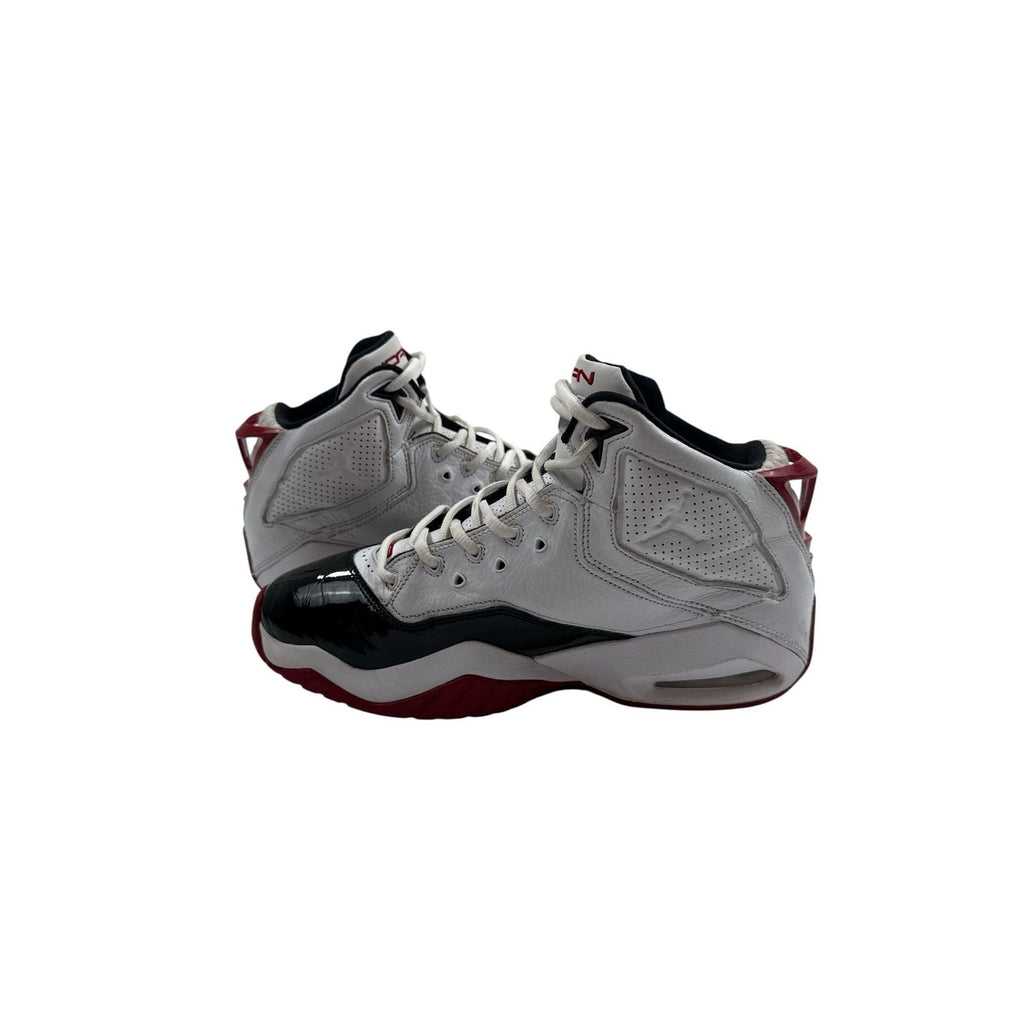 Air Jordan B'Loyal White Varsity Red Black 315317-160 Mens size 8.5