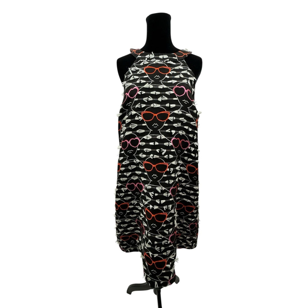 Hutch Anthropologie Sunglass Girl Embroidered Mini Shift Dress