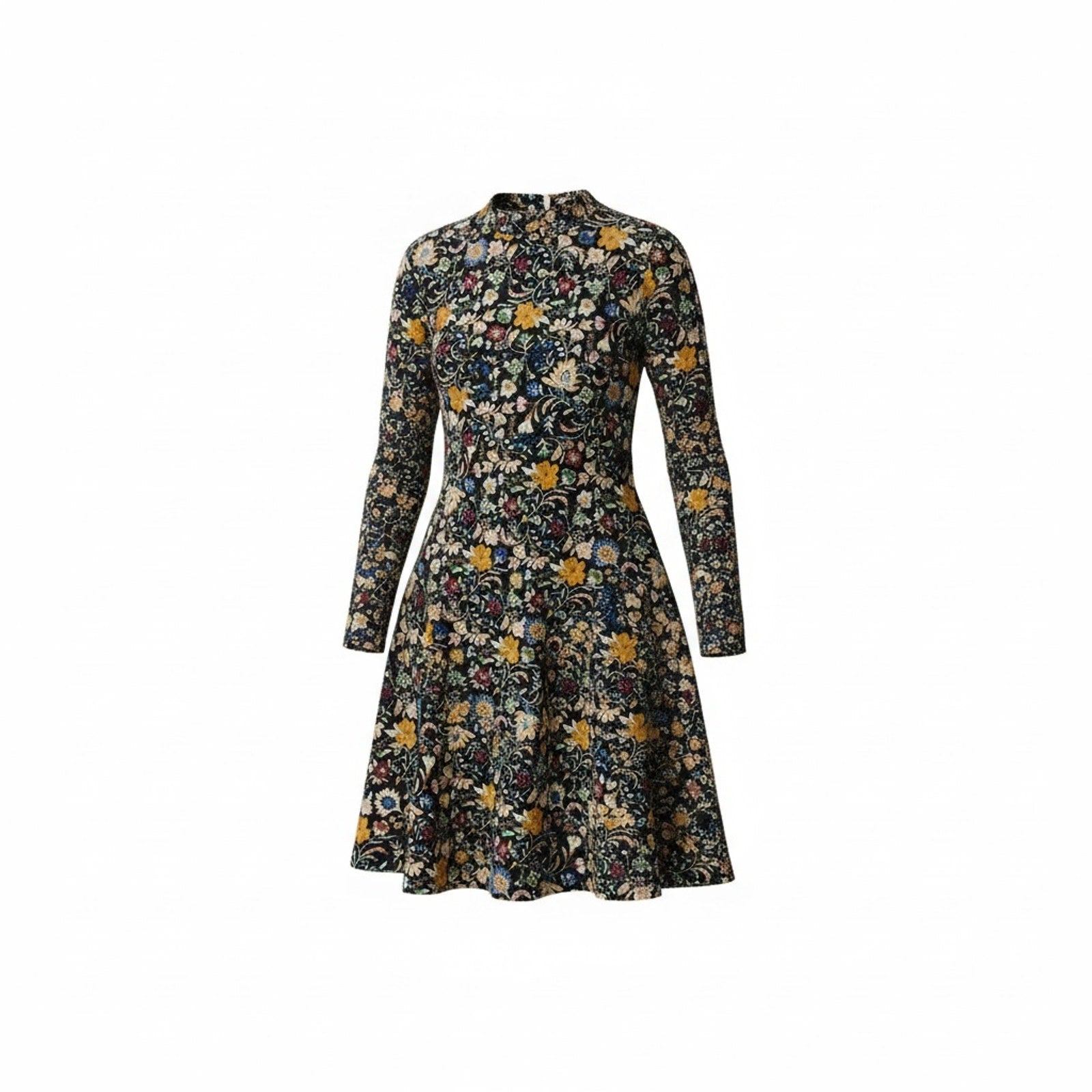 Altar’d State Dress Black Floral Sz M