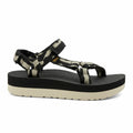 TEVA BALANCE BLACK FLATFORM UNIVERSAL PLATFORM SANDALS WOMEN US 8