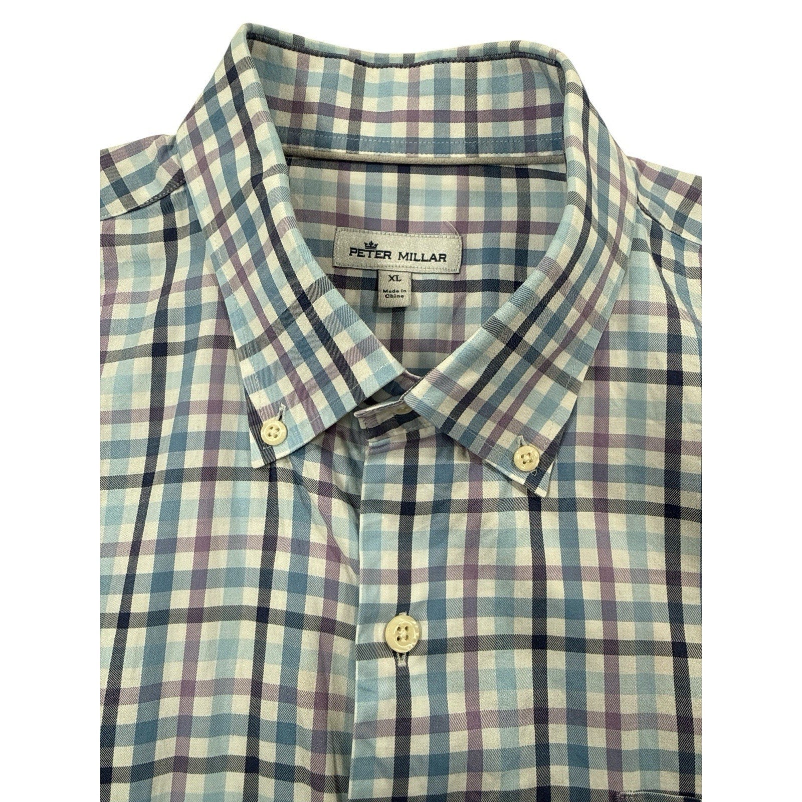 Peter Millar Shirt Button Down XL