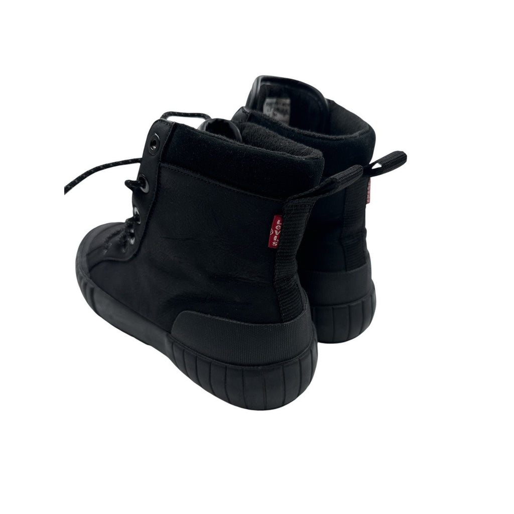 Levi's Strauss Men's La Paz 2.0 Lace Up Canvas Casual Boots All Black Size 7