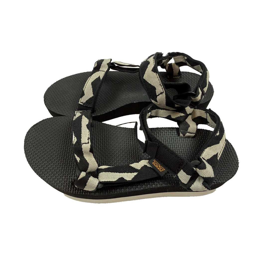 TEVA BALANCE BLACK FLATFORM UNIVERSAL PLATFORM SANDALS WOMEN US 8