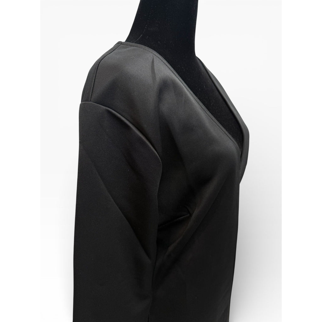 Textile Elizabeth James Black Long Sleeve Dress XL
