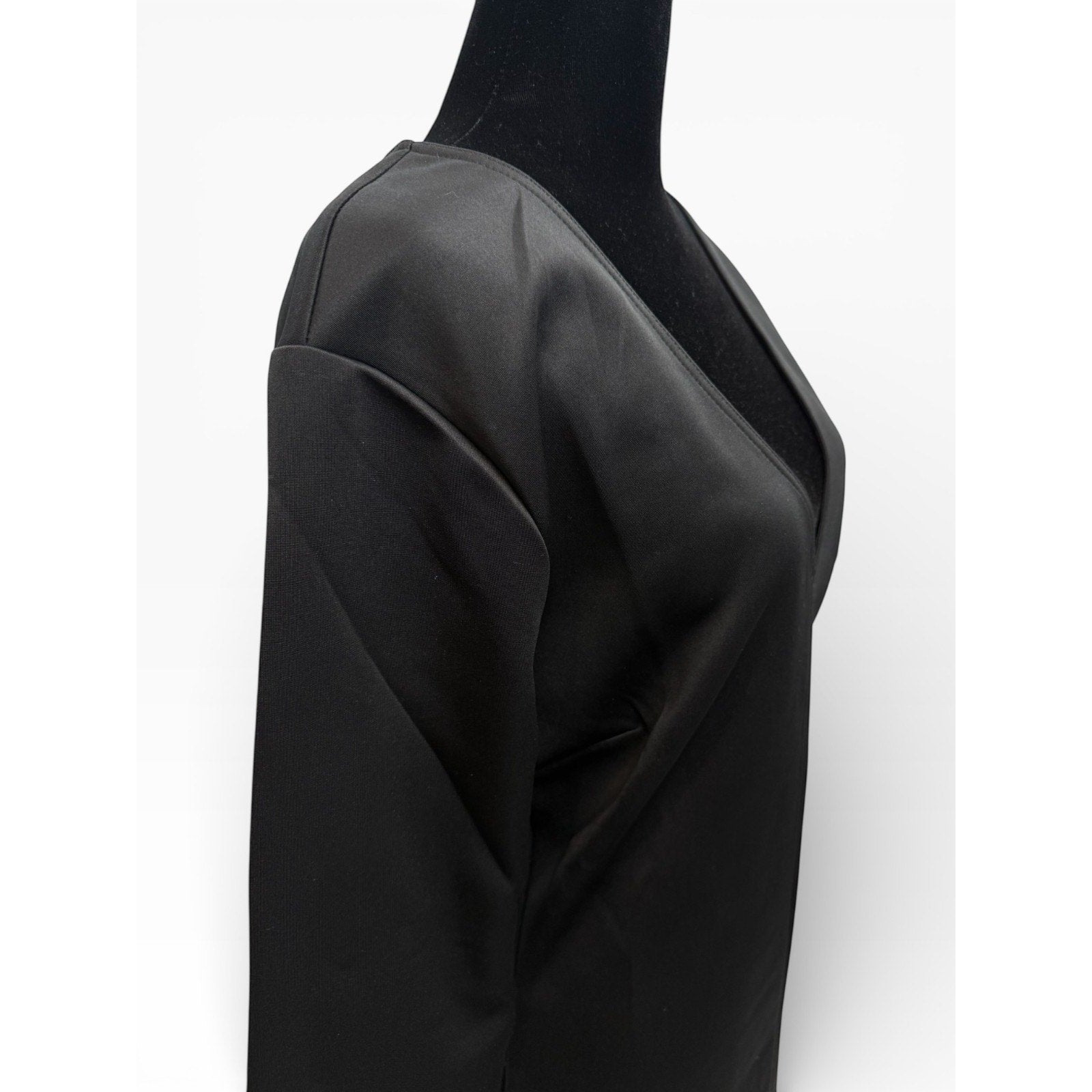 Textile Elizabeth James Black Long Sleeve Dress XL