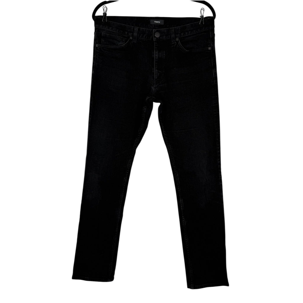 Men's Theory Skinny Black Jeans size 34.,