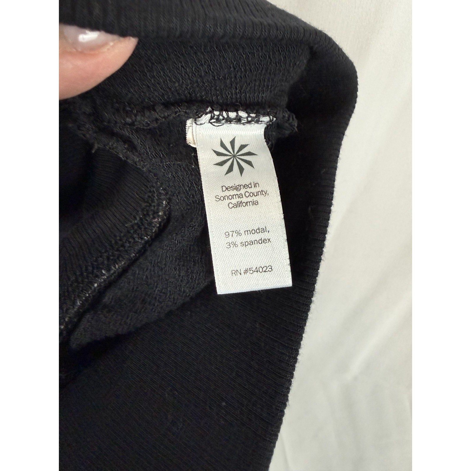 Athleta Venice Jogger Black Pant Size M