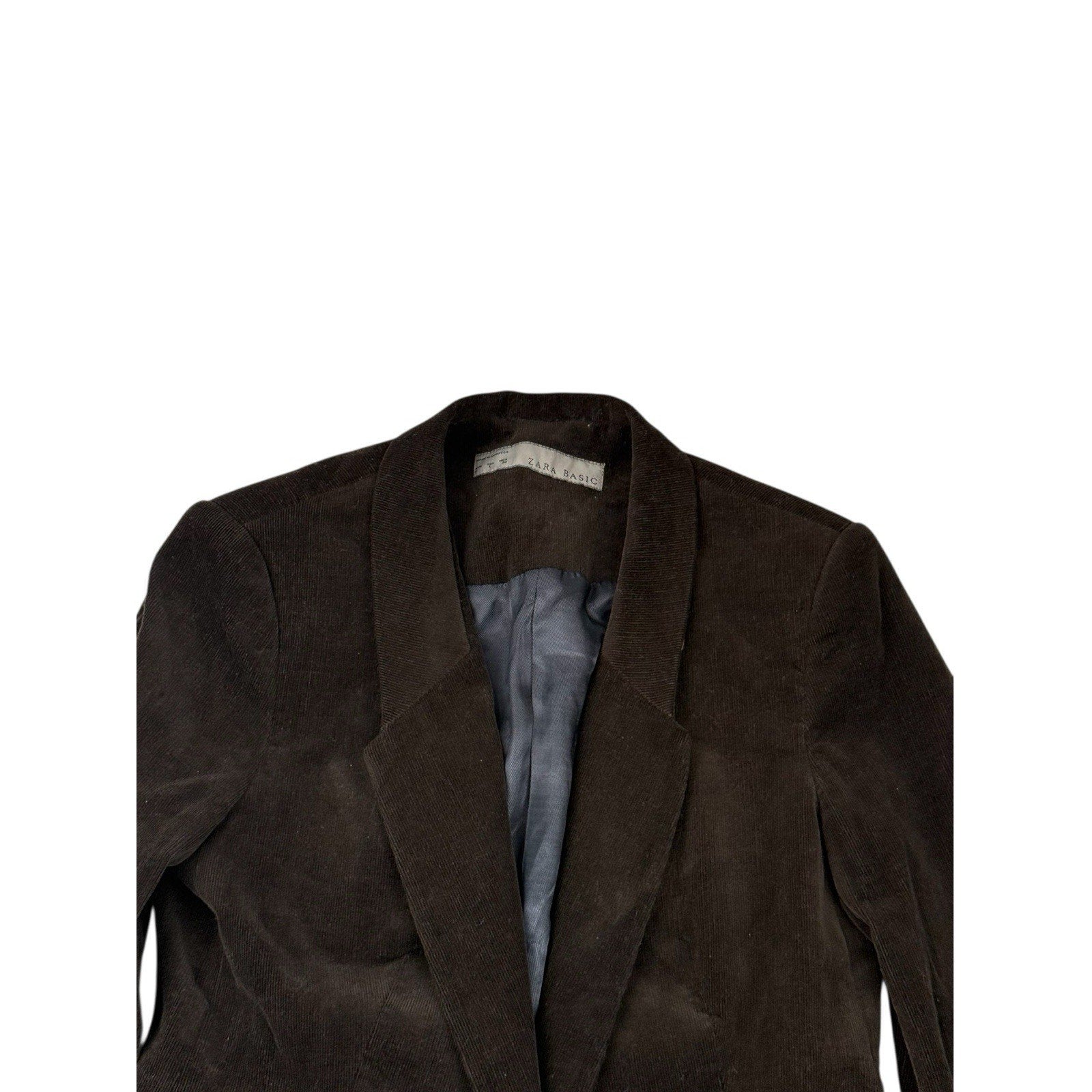 Zara Woman Brown Corduroy Jacket size L