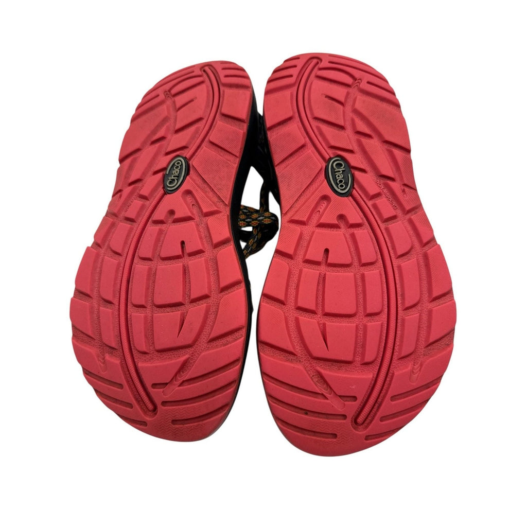 Chaco Women's ZX2 Classic Sandal in Crest Citrus Toe-Loop Hiking Sandals Size 8