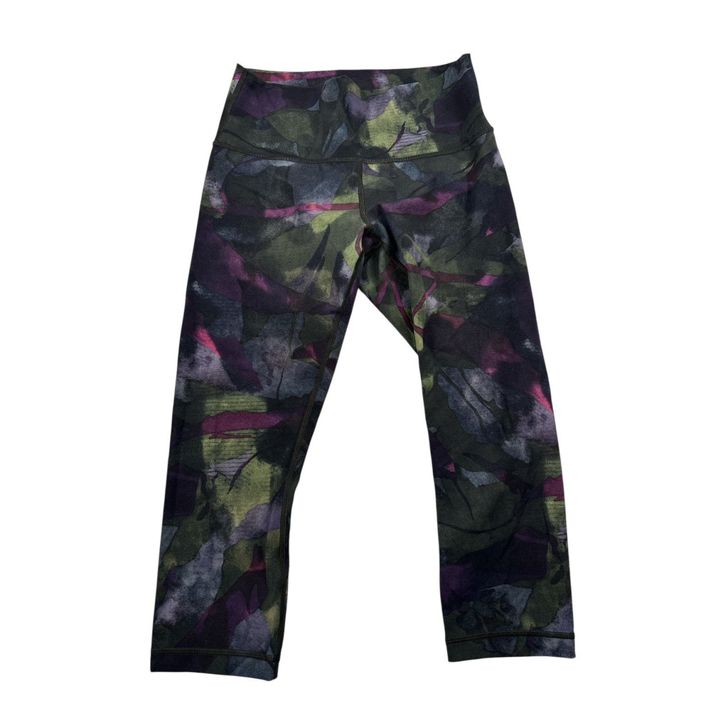 Lululemon Wunder Under High-Rise Tight Leggings Aura Dark Chrome Sz 8