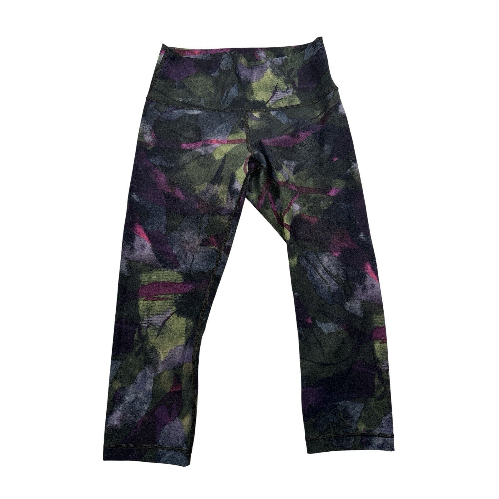 Lululemon Wunder Under High-Rise Tight Leggings Aura Dark Chrome Sz 8