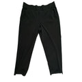 Athleta Brooklyn Ankle Pant Black Size 12 Mid-Rise Pull-On Travel Pants
